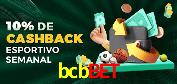 10% de bônus de cashback na bcbbet